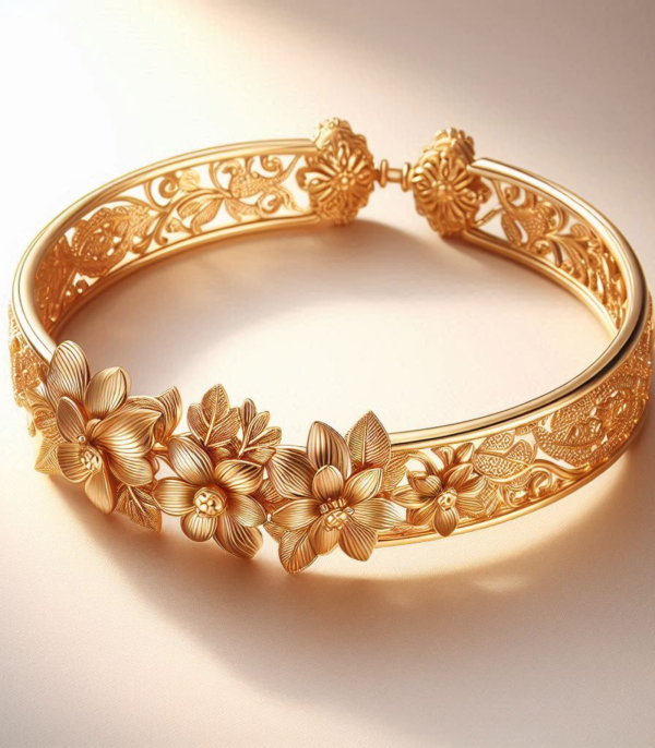 Gardenia Bloom Bangle
