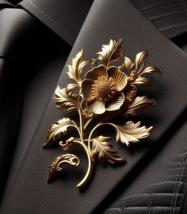 Regal Bloom Brooch