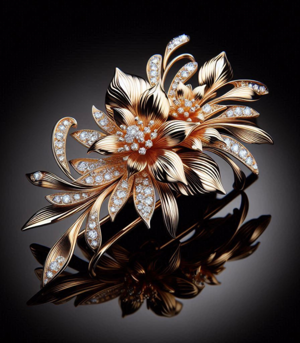 Twilight Bloom Brooch